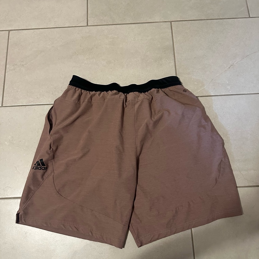 Adidas Men's Athletic Shorts in Brownish purplish